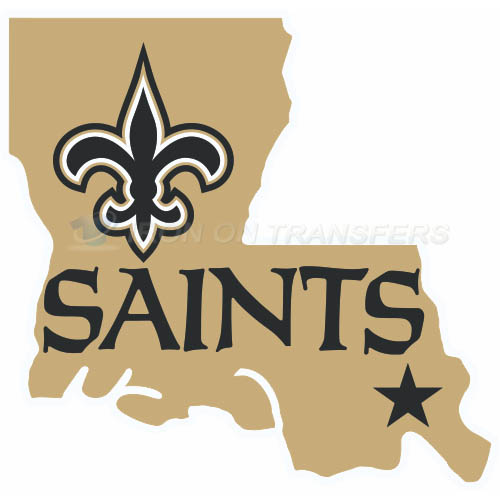 New Orleans Saints Iron-on Stickers (Heat Transfers)NO.614